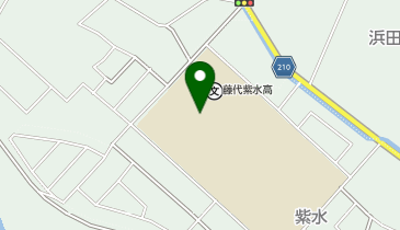 藤代紫水高等学校の地図画像