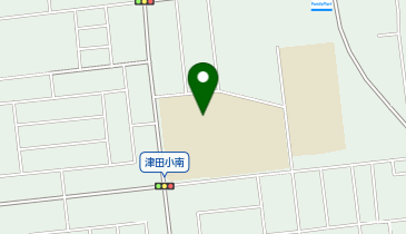 津田小学校の地図画像