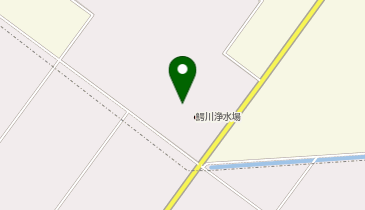 鹿行水道事務所鰐川浄水場2階事務所の地図画像