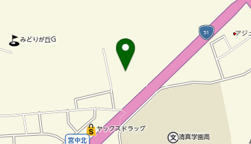 中央公民館の地図画像