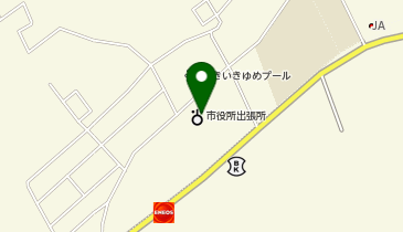 大野公民館の地図画像