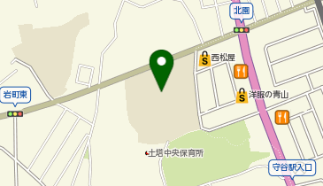 守谷市立黒内小学校の地図画像