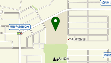 守谷市立松前台小学校の地図画像