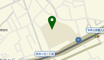 守谷市立守谷中学校の地図画像