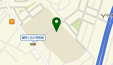 守谷市立御所ケ丘中学校の地図画像