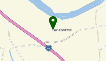 道の駅常陸大宮かわプラザの地図画像