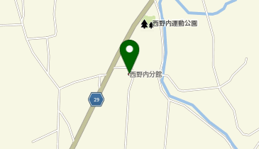 西野内地区センターの地図画像