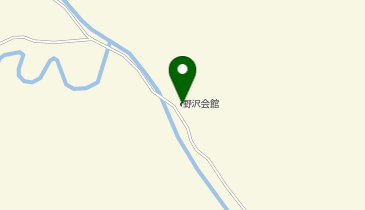 野沢会館の地図画像