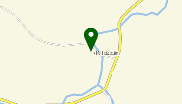 桧山公民館の地図画像