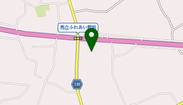 坂東市立馬立コミュニティセンターふれあい館の地図画像