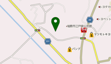 江戸崎中央公民館の地図画像