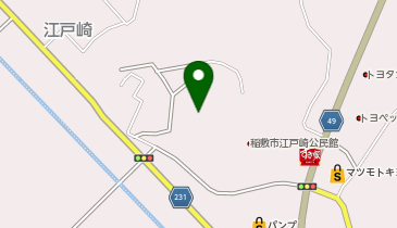 稲敷市保健センターの地図画像