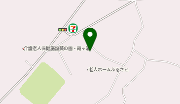 社会福祉法人霞会特別養護老人ホームふるさとの地図画像