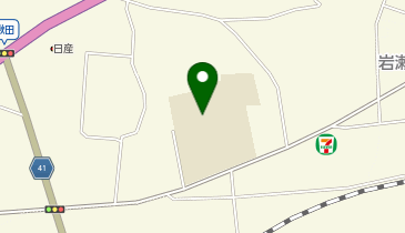 岩瀬小学校体育館の地図画像