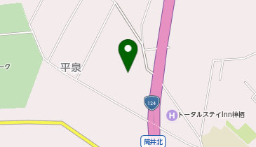 平泉コミュニティセンターの地図画像