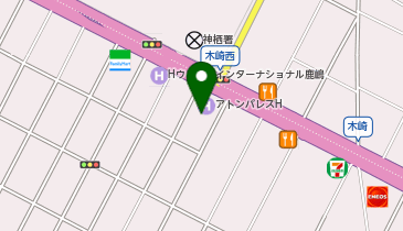 アトンパレスホテルの地図画像