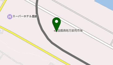 公設鹿島地方卸売市場の地図画像