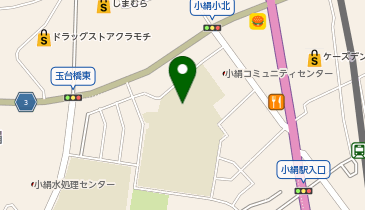 小絹小学校の地図画像