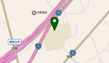 茨城町立長岡小学校の地図画像