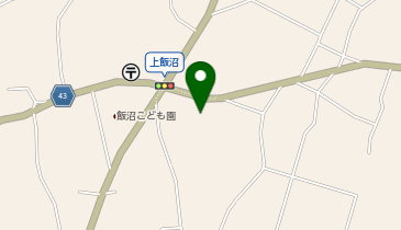 旧茨城町立川根小学校の地図画像