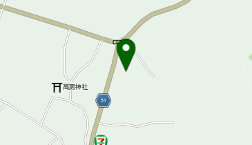 旧古内小学校の地図画像