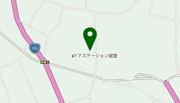 旧圷小学校の地図画像