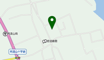 桂公民館の地図画像