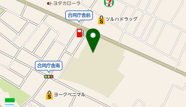 東海中学校の地図画像