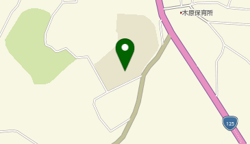 旧 木原小学校グラウンドの地図画像