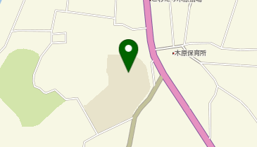 旧 木原小学校の地図画像