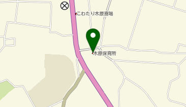 木原保育所の地図画像