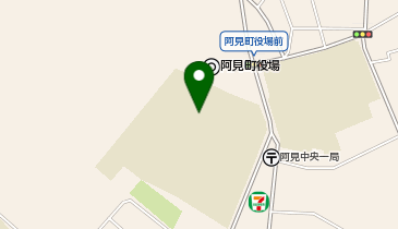阿見中学校の地図画像