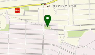 羽根野台東公園の地図画像