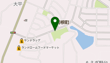 もえぎ野台自然公園の地図画像