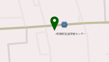 利根町生涯学習センターの地図画像