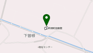 利根町図書館の地図画像