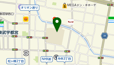 中央小学校の地図画像