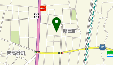 雀宮地区市民センターの地図画像