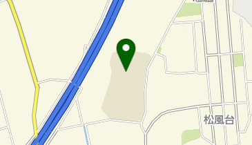 上河内西小学校の地図画像