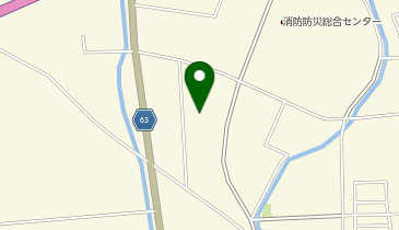中里原利用施設の地図画像