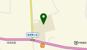 清原東小学校の地図画像