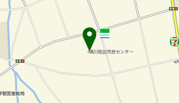 横川地区市民センターの地図画像
