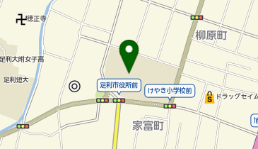 けやき小学校の地図画像