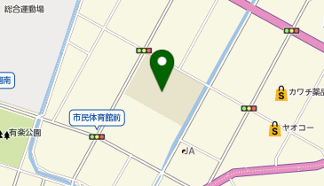 青葉小学校の地図画像