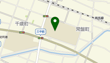 第三中学校の地図画像