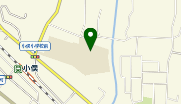 小俣小学校の地図画像