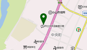 城山公園の地図画像