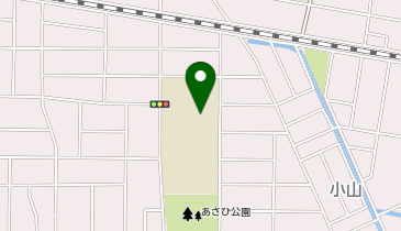 旭小学校の地図画像