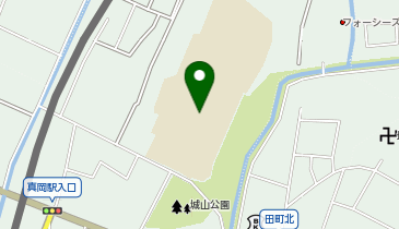 真岡小学校の地図画像