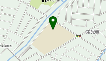 真岡東小学校の地図画像